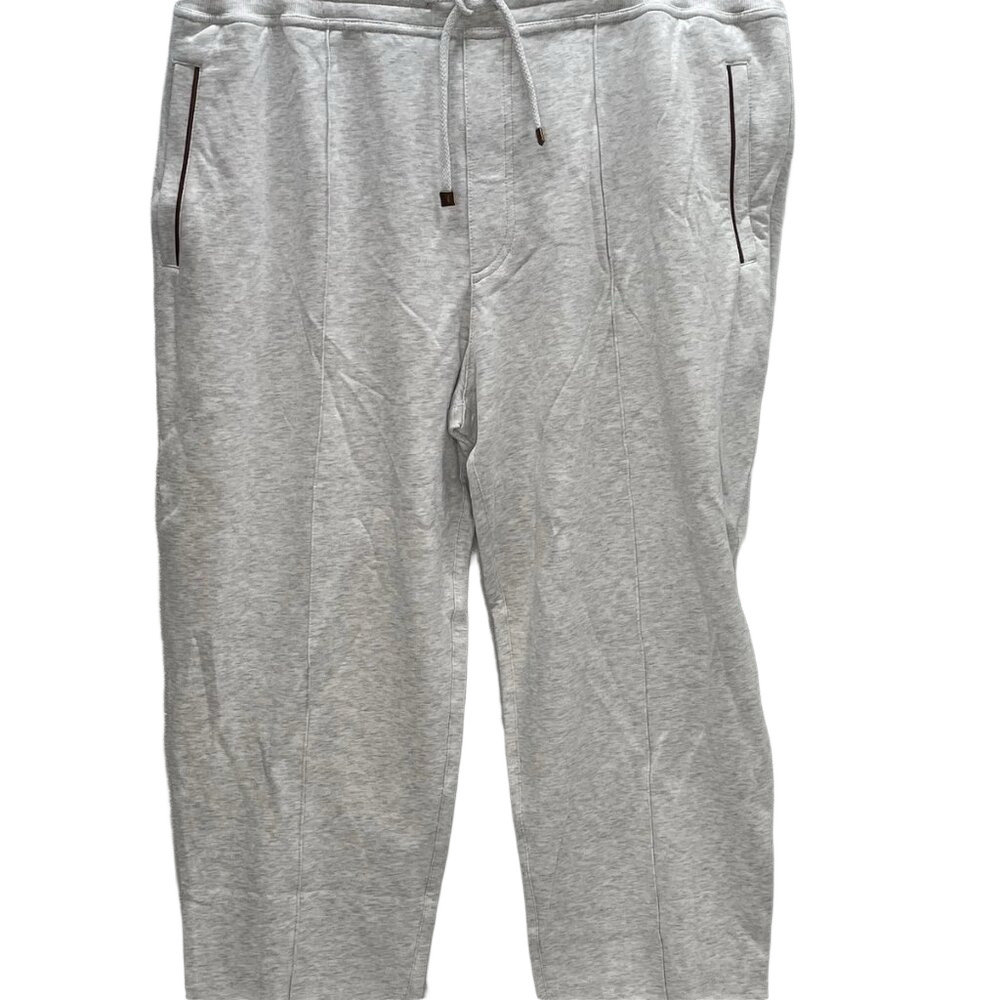 Brunello Cucinelli Men's Pants Techno Cotton Crete Detail